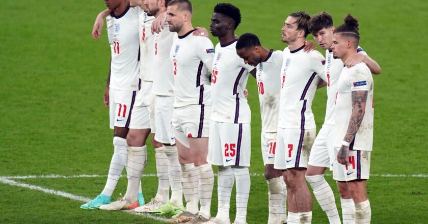 England lost the Euro Cup Trophy to Italy at their Home Ground
