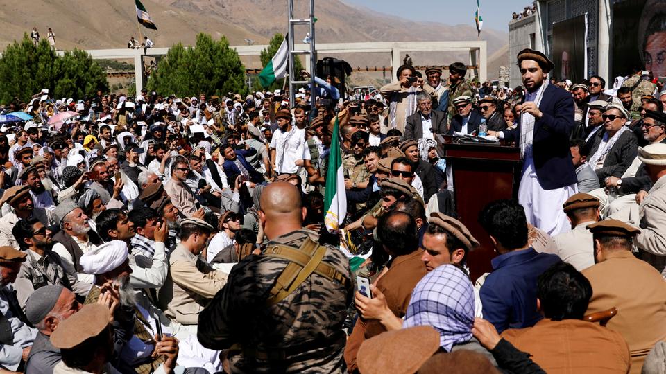 Ahmad Massoud in the Panjshir valley