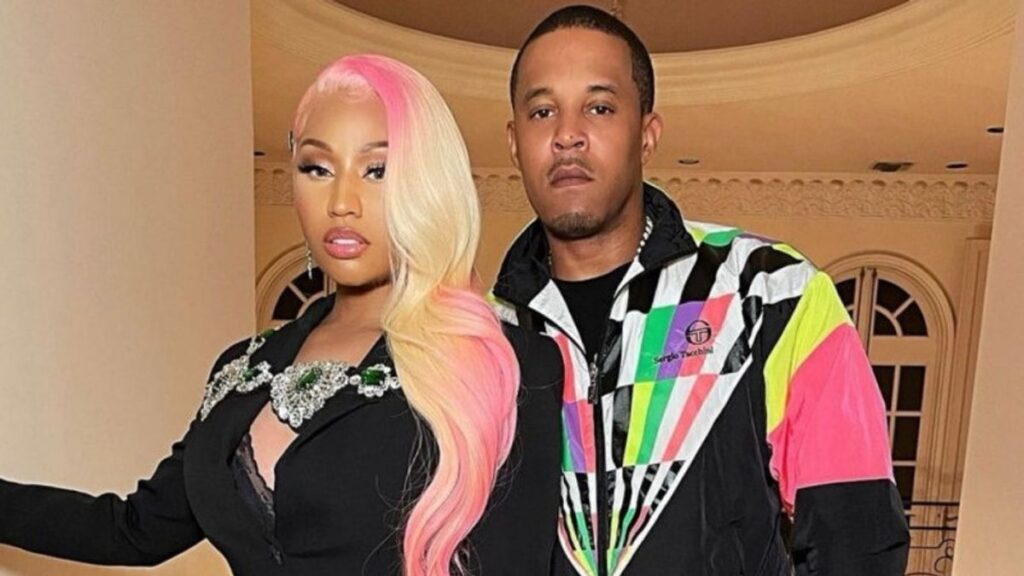 Nicki Minaj with husband 'Nicki Minaj with Husband 'Kenneth Petty'