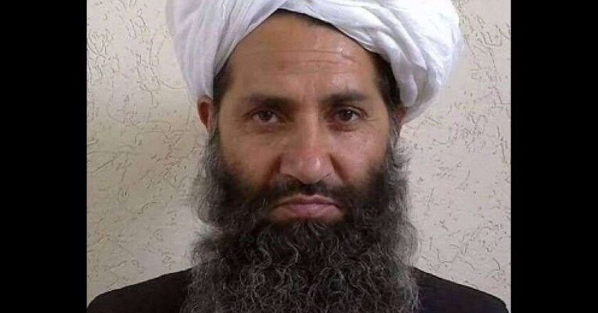 Taliban Supreme leader makes first public appearance