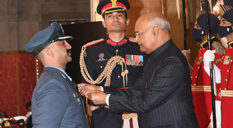 Abhinandan Varthaman given gallantry medal over false claims