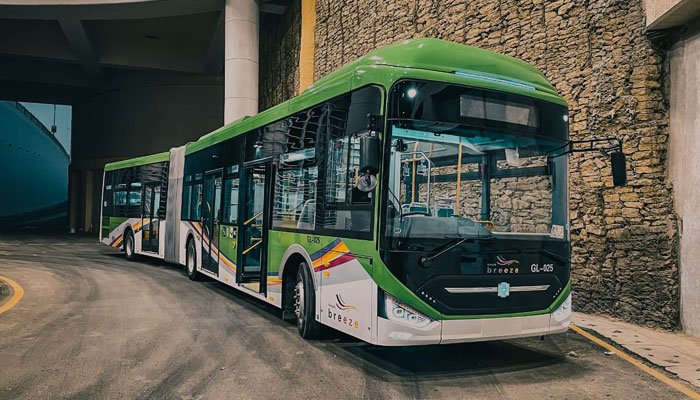 The Greenline bus project started off in February 2016 and took almost 6 years to complete