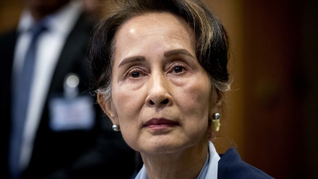Aung San Suu Kyi, in 1991 was awarded a Nobel Prize for her efforts to bring democratic elections to her country