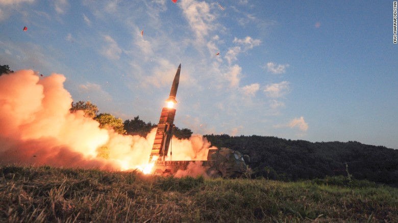 North Korea launches Test Ballistic Missile into the sea