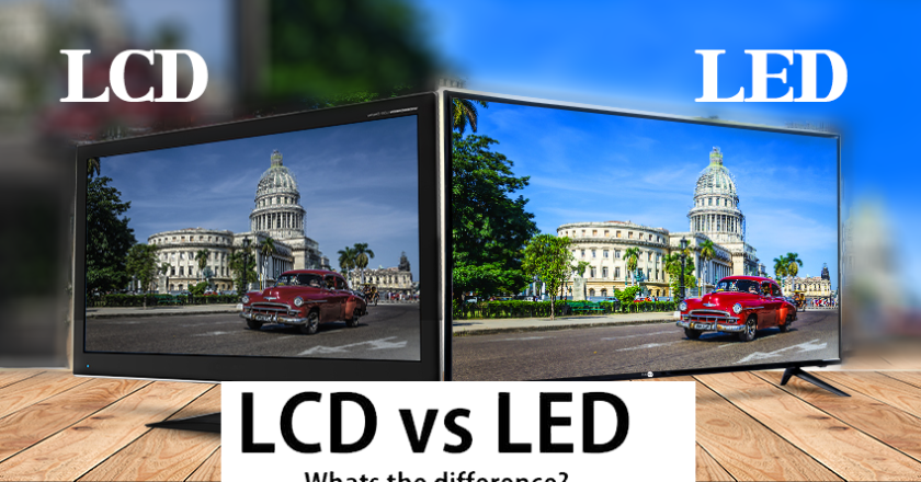 What is the difference between LCD and LED