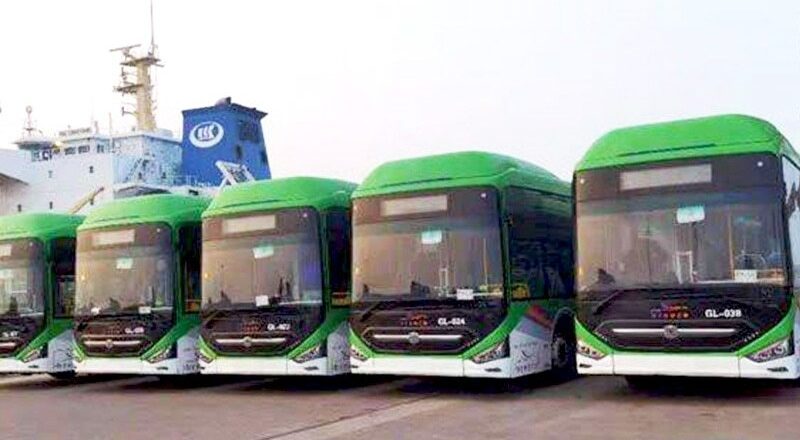 Karachi Greenline fully operational with 80 busses on the road