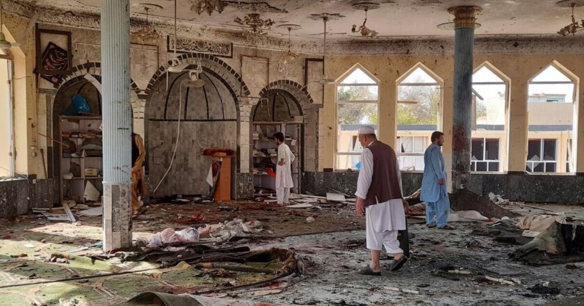 The aftermath of Imam Bara Peshawar Attack