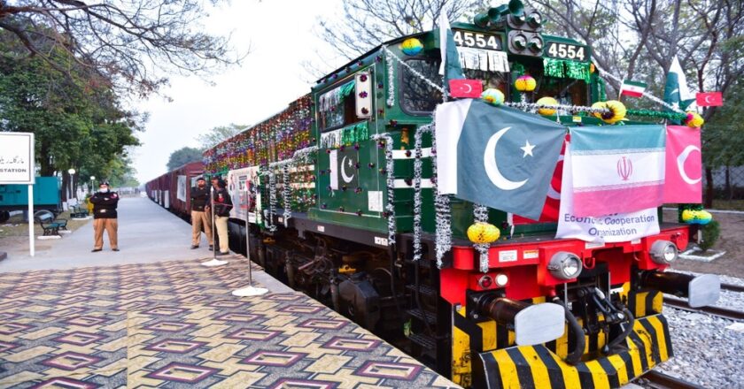 Pak-Iran-Turkey Freight Train Resumed After 10 Years