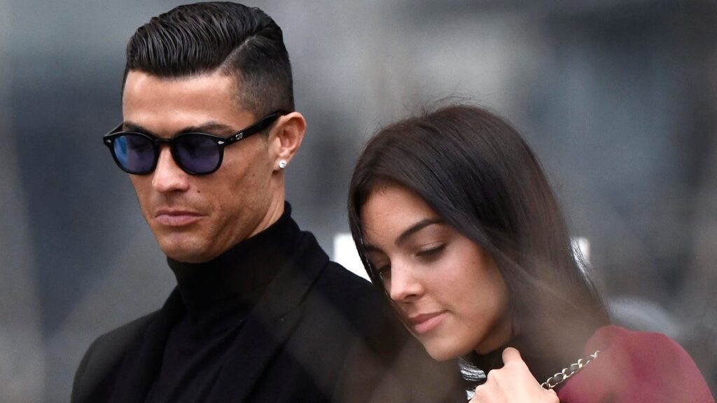 Cristiano Ronaldo and his girlfriend Georgia Rodriguez