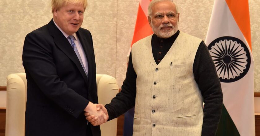 Boris Johnson to visit India to improve Defense Ties