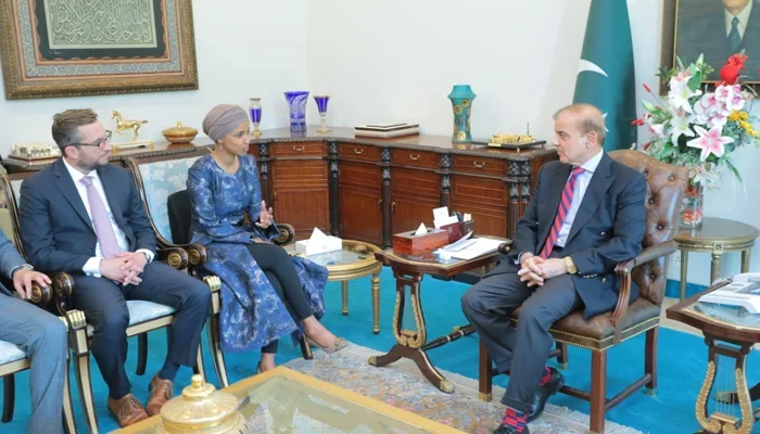Ms Ilhan meeting PM Shehbaz Sharif