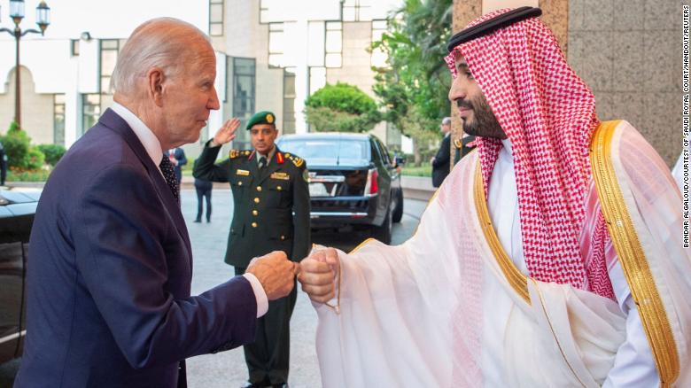 Meeting between Biden and Saudi Crown