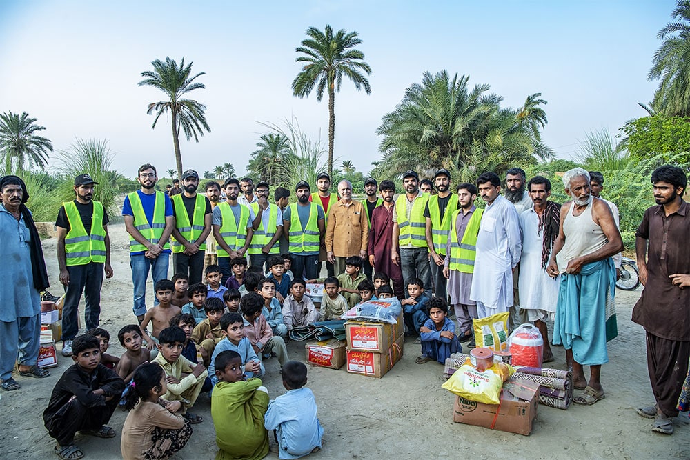 flood relief activities