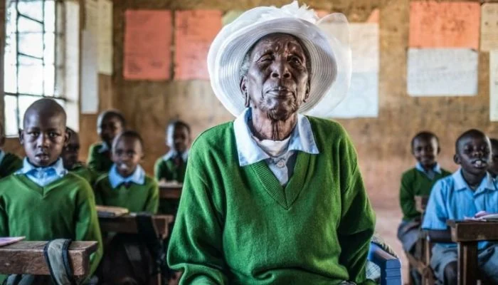 The world’s oldest primary school student died at 99, who was she?