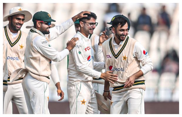 Abrar Ahmed is the second Pakistani who took 10 wickets in his test debut