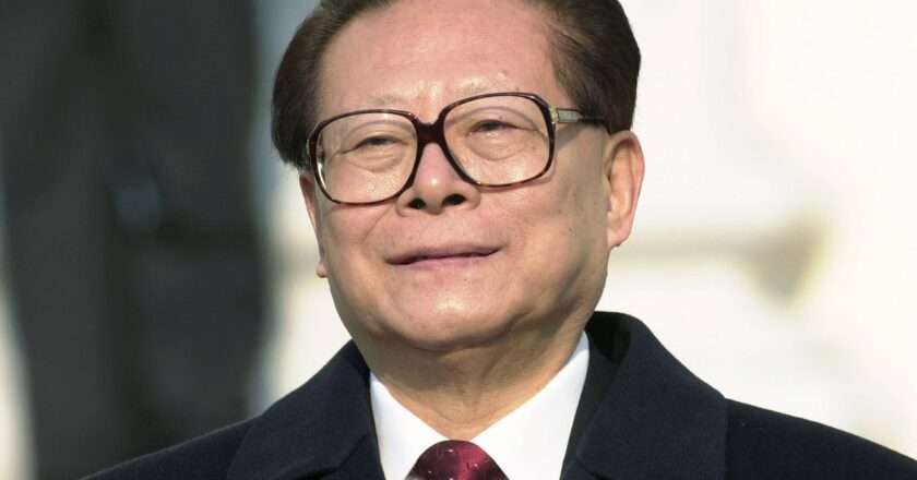 Former Chinese president Jiang Zemin died
