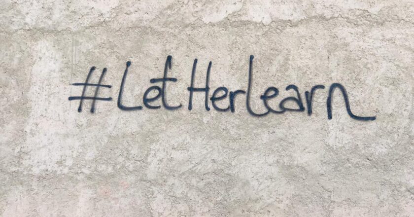 #LetHerLearn is trending after taliban ban girl education
