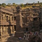 Kailash Temple; Sanctuary carved from a single Rock