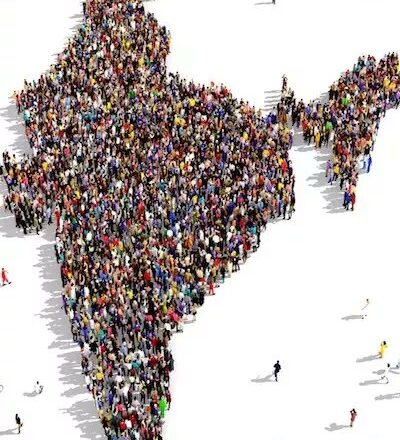 India surpassed China in terms of population as well