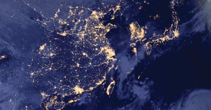 Do satellite night images of a country shows its GDP?