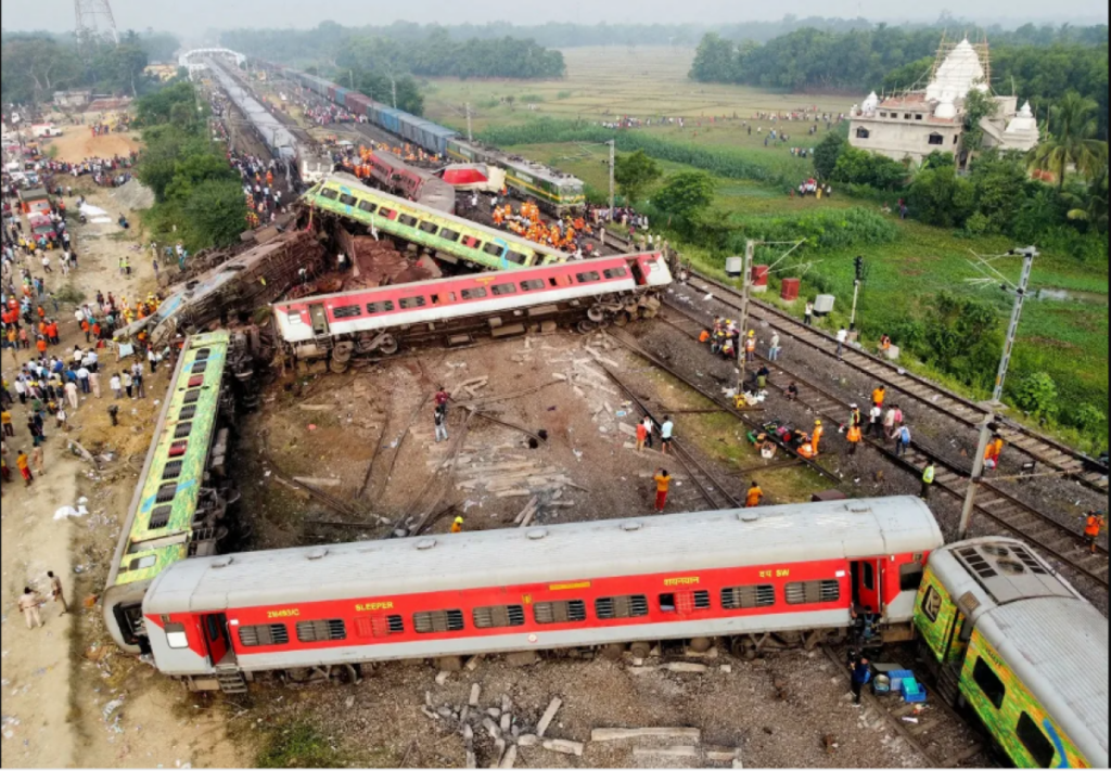 Odisha train accident India