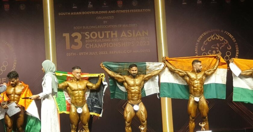 Pakistan won 13th S. Asian Bodybuilding Championship 2023