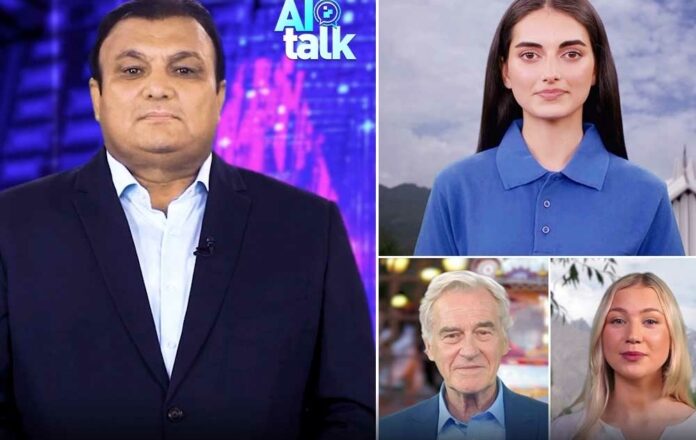 Artificial Intelligence Talk Show with AI Host Launched in Pakistan.