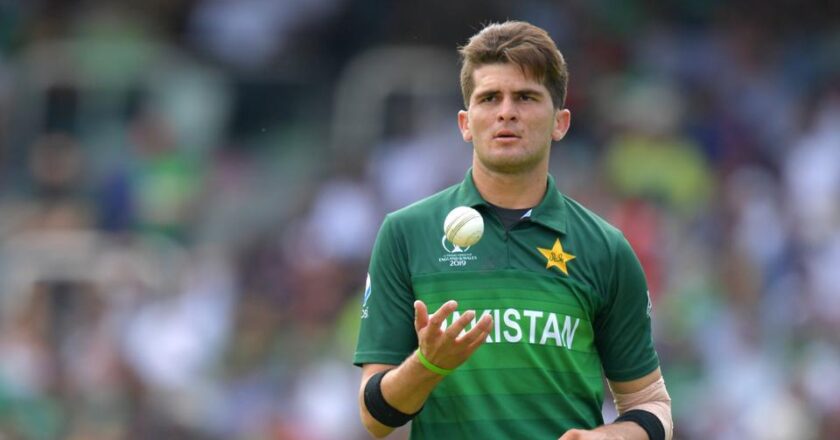 Shaheen Shah Afridi Completed 100 Wickets in Test Format.