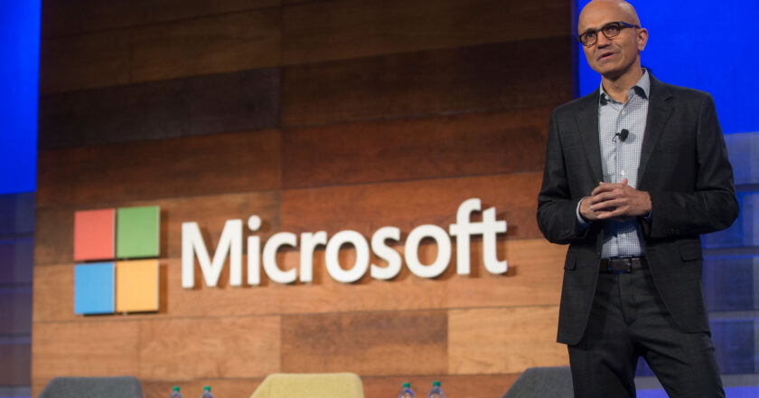 Microsoft CEO Satya Nadella Says AI is a Tidal Wave as Big as Internet