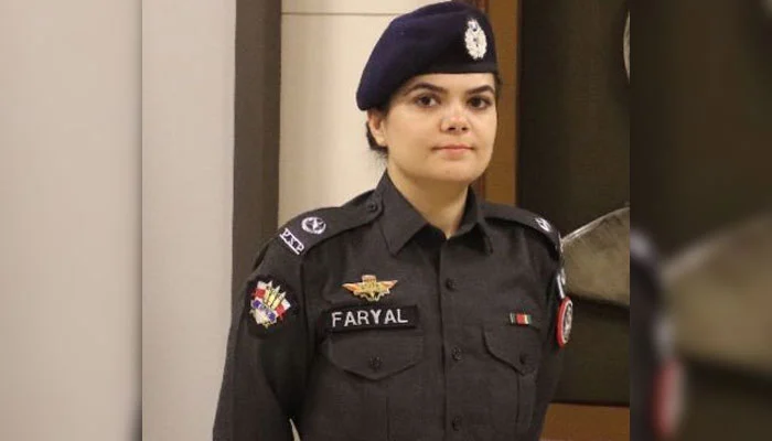 First Female SSP, Faryal Fareed, Takes Charge in Balochistan