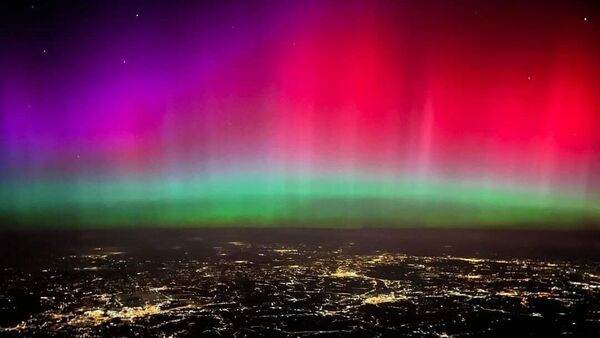 Rare Red Northern Lights Illuminate Bulgarian Skies