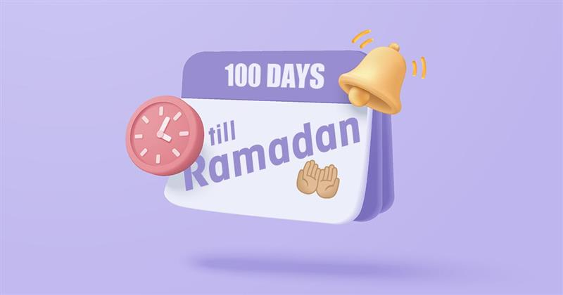 Countdown to Ramadan 2024: 100 Days Away!