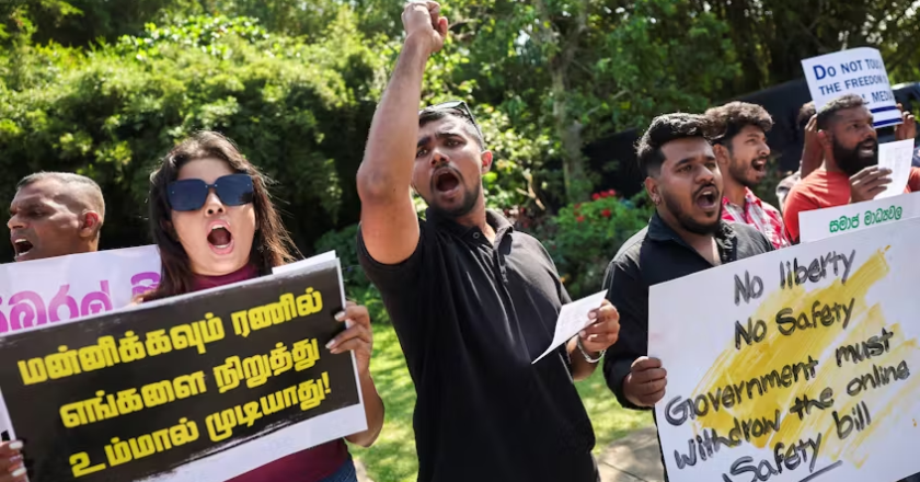 Sri Lanka’s Online Safety Bill Sparks Concerns Over Free Speech