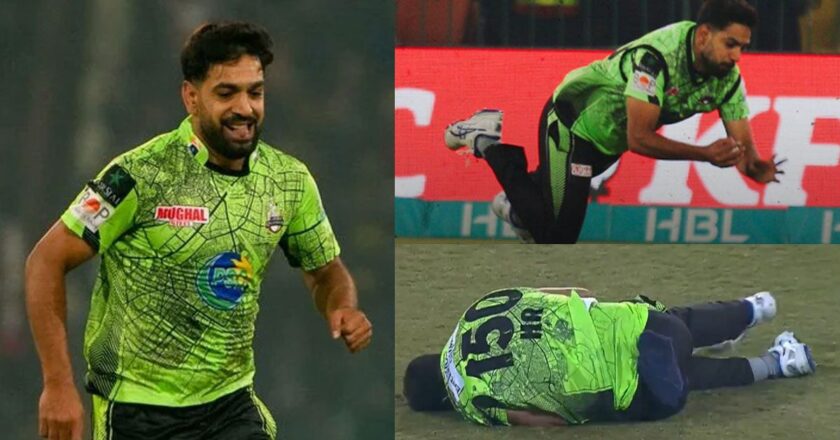 Fast Bowler Haris Rauf Out of PSL with Shoulder Injury