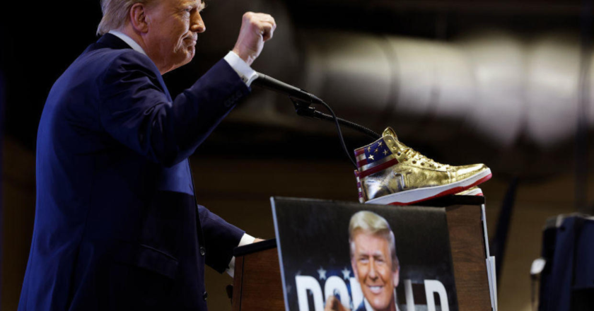 Donald Trump Unveils $399 Sneaker Line Amid Legal Woes