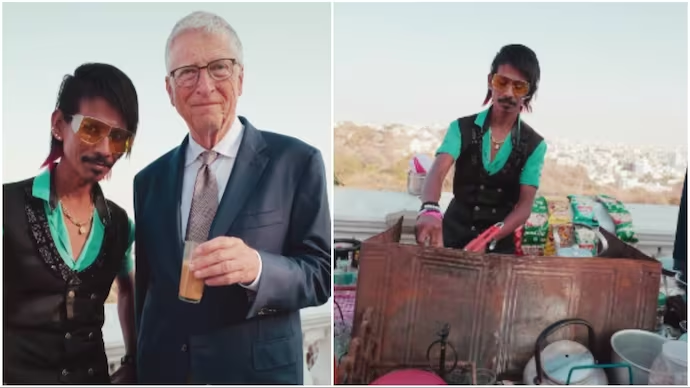 Bill Gates’ Surprise Visit to Tea Stall in India Shocks Internet