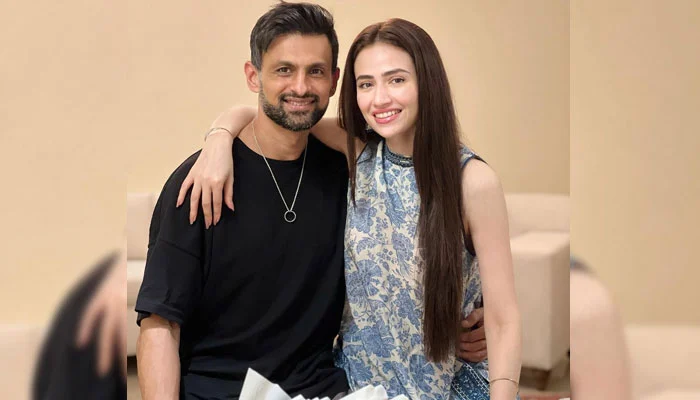 Shoaib Malik Shares Heartfelt Birthday Wishes for Wife Sana Javed