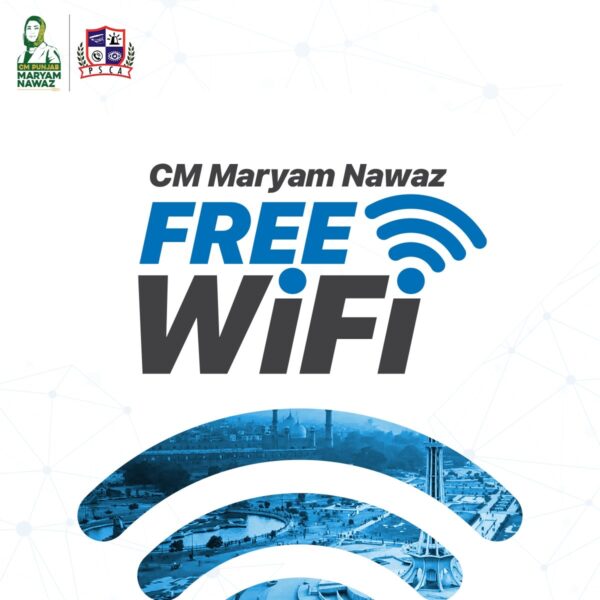 CM Punjab Introduces Free WiFi Hotspots in Lahore